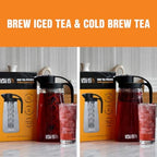 Tiesta Tea - Loose Leaf Iced Tea Pitcher, BPA-Free Tritan Plastic - Image 5