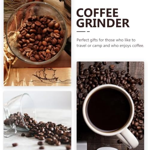 Manual Hand Coffee Bean Grinder Portable Stainless Steel Travel - Image 3