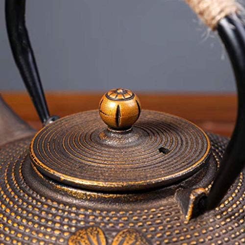 Japanese Style Cast Iron Teapot Kettle 0.9L - Image 6