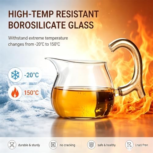 Magnetic Ball Tea Pot, Magnetic Ball Teapot, Lazy Tea Set, Heat Resistant Semi Automatic Drip Rotating with Infuser Magnetic Teapot Set for Gongfu Tea Making Ideal, Gift Set for Adults (C+6Cups) - Image 4