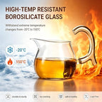 Magnetic Ball Tea Pot, Magnetic Ball Teapot, Lazy Tea Set, Heat Resistant Semi Automatic Drip Rotating with Infuser Magnetic Teapot Set for Gongfu Tea Making Ideal, Gift Set for Adults (A) - Image 4