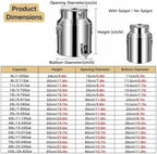 201 Stainless Steel Milk Bucket with Spigot 5L Water Jug Dispenser Can Pail - Image 7