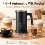 Professional Automatic Foam Maker Electric Milk Frother (White) - Image 2