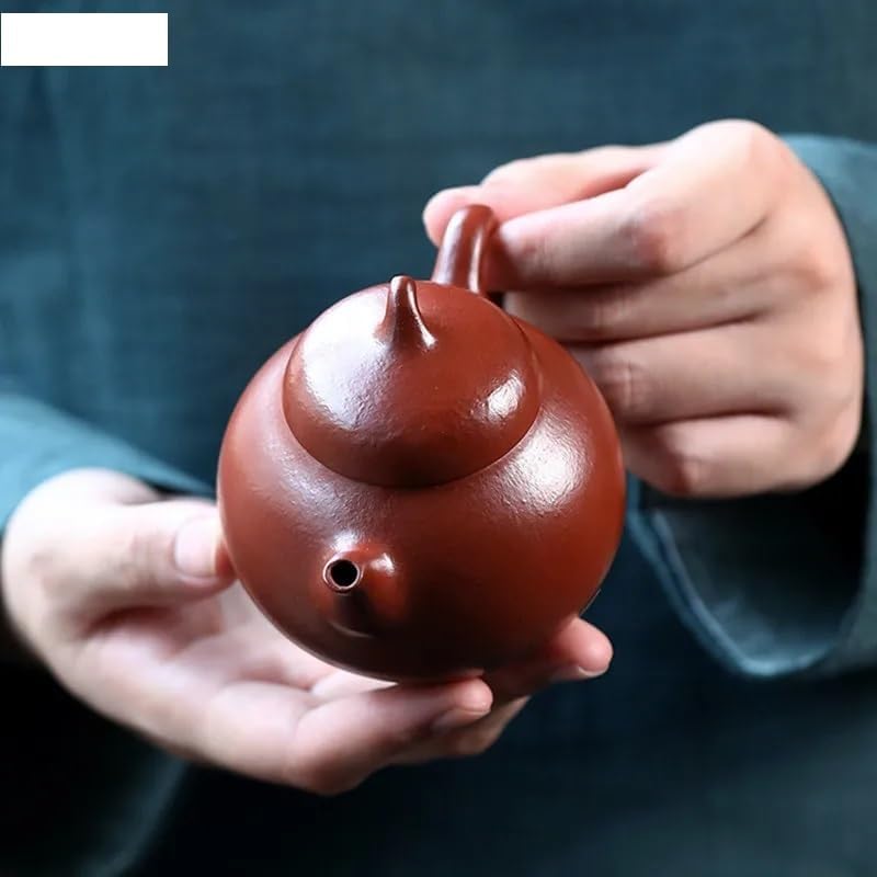 Tea Pot 170ml Purple Clay Pot, Handmade Purple Clay Tea Accessories, Household Filter Tea Set, Chinese Tea Ceremony Supplies, Loose Tea Teapot Teapot for Infuser - Image 7