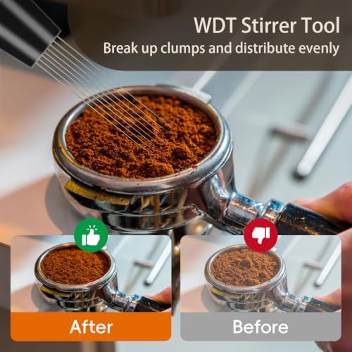 7 Pcs 54mm Espresso Accessories Kit for Coffee WDT Tool Accessories Set - Image 5