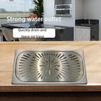 Stainless Steel Drip Tray - Perfect for Homes, Clubs, Bars, Cafes, Restaurants, Hotels, Or Commercial Use - Easy to Clean, No Drainage Required (7 * 12.8inch) - Image 6