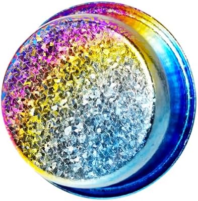 58mm Titanium Espresso Filter Basket,20-22g Double-Layer Precision Extraction, Fits Most E61 & Bottomless Portafilters-Wishbon (Rainbow) by TIIRHINO