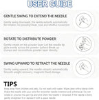 0.4mm * 6 Needle Coffee Stirrer, WDT Espresso Distribution Tool, Espresso Accessories, with Aluminum Alloy Base, Extra 6 Needles, Magnetic Structure, Coffee Machine Accessories for Barista - Image 7