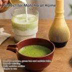 Japanese Tea Whisk Made of Resin, Non-breakable Dishwasher Compatible, Made in Japan, White Bamboo Color - Image 5