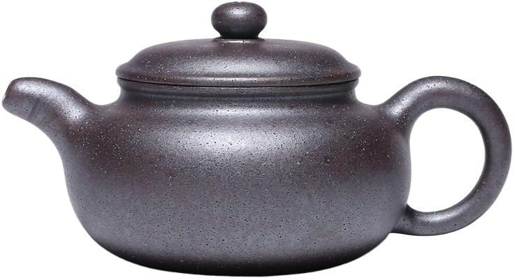 Tea Pots For Loose Tea Chinese Retro Style Handmade Purple Clay Pot Creative Pot-shaped Kung Fu Tea Set Tea Set Tea Infuser Pot by Unknown