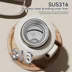 316 Stainless Steel Water Bottle 33 oz with Lidded Cup - Keep 24+ Hrs Warm for Hot & Cold Drinks - Leakproof Vacuum Insulated Thermal Flask with Handle for Travel Coffee - Image 7