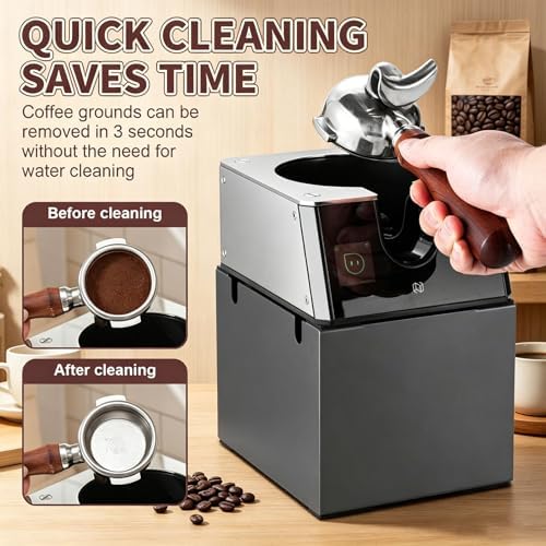 Automatic Espresso Portafilter Cleaner, 3 Types of Heads, 220V, Safe and Easy to Use, Both at Home and Commercial, Essential for Making Quality Coffee - Image 5