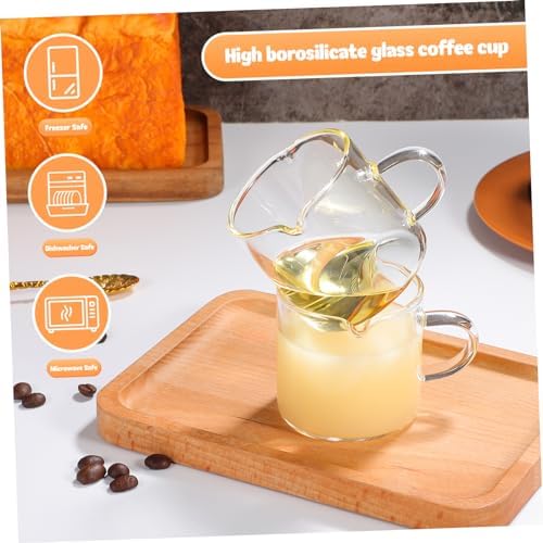 Cabilock 6pcs Cute Coffee Mugs Simple Espresso Cups Small Pitchers Heat-resistant and Easy to Pour - Image 6