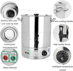Smart Fast Boil Electric Kettle,Commercial Catering Urn Hot Water Er Dispenser Soup Buffet Warming Pot With Temperature Control 30-110°C Ing Water Buc - Image 2