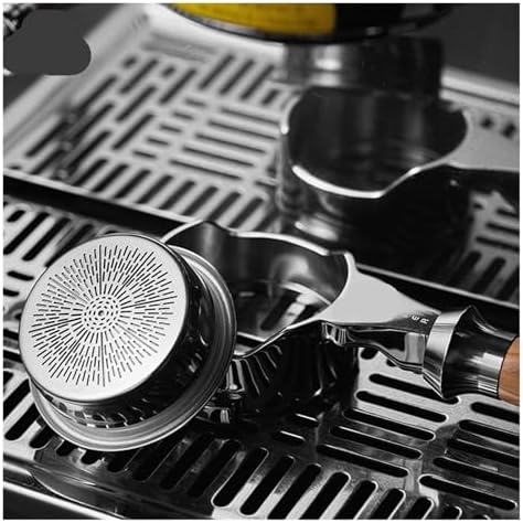 Precision High Extraction Nika BasketFilter，Compatible For MUVNA，Micro Sieve Filter Basket Double Layer Portafilter BasketFor 51/54/58mm(58mm 15g Silver) - Image 4