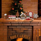 Gingerbread Christmas Decorations 8 PCS Tiered Tray Decor Set - Image 7