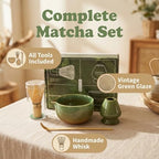 Premium Japanese Traditional Matcha Tea Set, Handmade Ceramic Bowl, Holder with Bamboo Whisk and Scoop for Starters,Complete 4-Piece Kit,Ceremonial Party Gifts for Birthday Anniversary - Image 3
