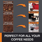 KRUPS Silent Vortex Electric Coffee Grinder: 3 oz Capacity, 5x Quieter, 175W Motor for Coffee Beans, Spices & Herbs - Removable Dishwasher-Safe Bowl, 12-Cup Yield, Black - Image 5