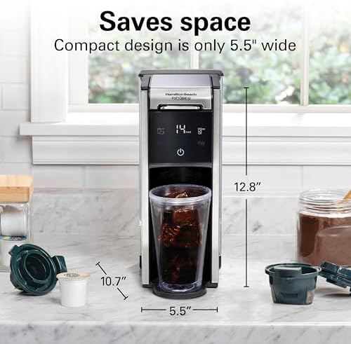 Hamilton Beach FlexBrew Advanced 4-in-1 Single Serve Coffee Maker - Image 4