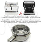 Divine Steel Integrated WDT Portafilter 100% Stainless Steel - Durable, Rust-Resistant, All-Metal Design for Precision Brewing (La Marzocco - Bottomless) - Image 5