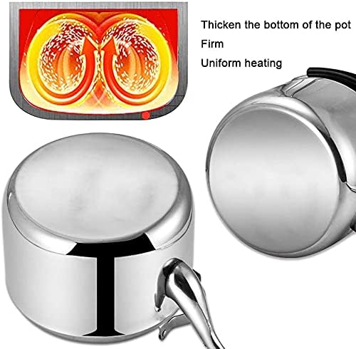 Whistling Kettle Whistling Tea Kettles Stovetop Stylish Stove Top Kettles Large Satin Stainless Steel Whistling Kettle with Soft Touch Handle Push Button Spout - Image 6