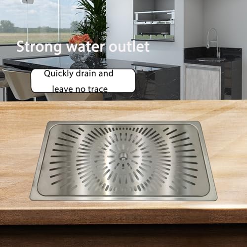 Stainless Steel Drip Tray - Perfect for Homes, Clubs, Bars, Cafes, Restaurants, Hotels, Or Commercial Use - Easy to Clean, No Drainage Required (9.1 * 16.7) - Image 7