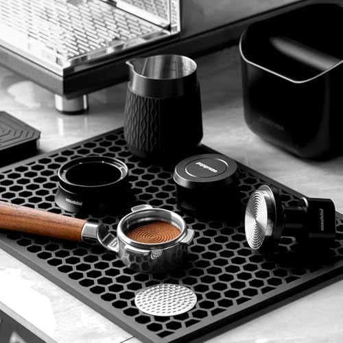 54mm Bottomless Portafilter with Walnut Wood Handle & Filter Basket, Compatible with 54mm Breville Barista Series, Professional Espresso Accessory for Baristas - Image 4