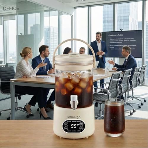 3L Glass Electric Tea Kettle with Infuser, Temperature Control, Tea Maker - Image 4