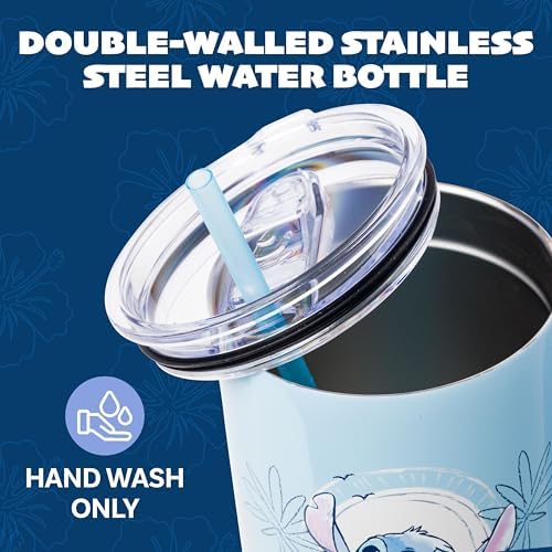 Silver Buffalo Disney Lilo and Stitch, Stainless Steel Tumbler, 40oz - Image 4