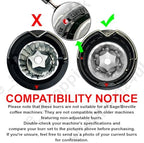 Upper & Lower Precision Fit Conical Burrs for Sage/Breville Barista Coffee Grinders – Compatible with Adjustable Burr Models Only (6 Point Burr) - Image 4