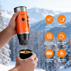 Portable Espresso Machine for Travel, Self-Heating Coffee Maker - Image 3