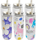 6 Pack 16 oz Sublimation Tumblers Blanks Bulk, Travel Coffee Tumblers by UIRZOTN