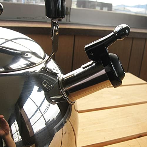Nagao Tsubamesanjo Kettle, Full Water, 1.1 gal (4.0 L), Induction Compatible, Whistling, Stainless Steel, Made in Japan - Image 4