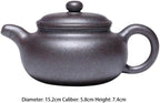 Tea Pots For Loose Tea Chinese Retro Style Handmade Purple Clay Pot Creative Pot-shaped Kung Fu Tea Set Tea Set Tea Infuser Pot - Image 2