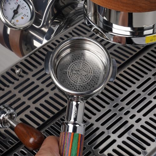 IKAPE 58mm Espresso Filter Basket, 18g High Precision Extraction Portafilter Basket, Fits for 58mm Coffee Machines(Honeycomb) - Image 6