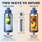 Lexlion All-Day Hydration Bundle – 22 Oz Tea Infuser Bottle + 30 Oz Tumbler - Image 4