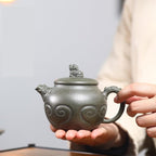 Tea Pots For Loose Tea Chinese Retro Purple Clay Teapot, Exquisite And Durable Tea Set, Office Tea Set, Floral Teapot Suitable For Black Tea, Green Tea, Oolong Tea Tea Infuser Pot - Image 5