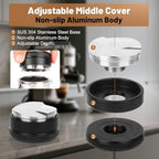 58mm Espresso Tool Kit, Espresso Tamper, Distributor, Funnel, Puck Screen - Image 4