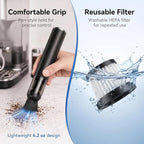 Portable Handheld Coffee Grinder Vacuum Cleaner | Mini Barista 2 in 1 Blower Coffee Powder Cleaner | Wireless Tabletop & Home Use | Easy to Clean & Lightweight - Image 6