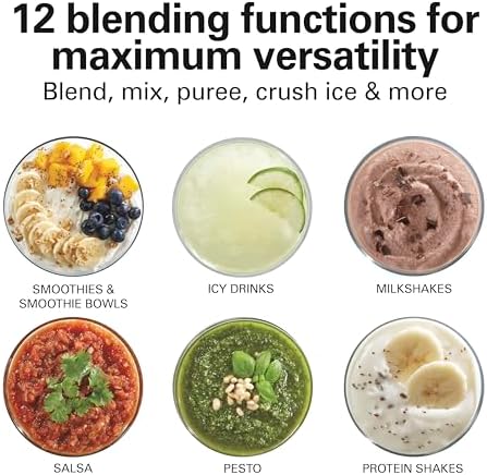 Hamilton Beach Power Elite Blender For Smoothies With Wave Action System - Image 6