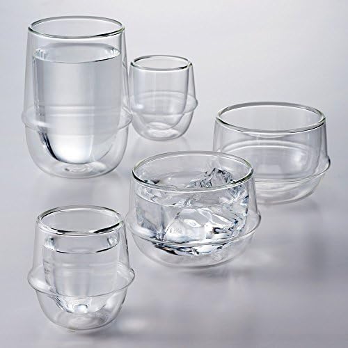 KINTO 23106 KRONOS Double Wall Iced Tea Glass, 11.8 fl oz (350 ml), Heat Resistant Glass, Microwave and Dishwasher Safe, Gift Present - Image 6