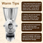 GVODE Grain Mill Attachment for KitchenAid Stand Mixer, 9 Grind Levels - Image 6
