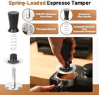 53mm Espresso Accessories Kit, Coffee Tamper, Distributor, WDT & Funnel - Image 2