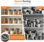 2-Pack 17oz Glass Jar with Airtight Lid, Twist-to-Lock Freshness, Easy Open - Image 6
