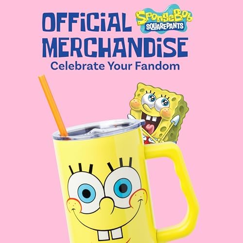 Silver Buffalo Spongebob Squarepants, Stainless Steel Tumbler, 40oz - Image 6