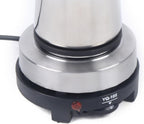 Stovetop Espresso Coffee Maker 6 Cups 300ml Italian Coffee Maker Stainless Steel Moka Coffee Pot 7.68 * 4.92 * 3.74inch with Electric Stove - Image 4