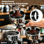 8 Pcs 51mm Espresso Accessories Kit, Tamping Station and Calibrated Coffee Distributor, WDT Tool, Puck Screen, Compatible with Breville and Delonghi, Perfect Espresso Gifts for Coffee Lovers - Image 3