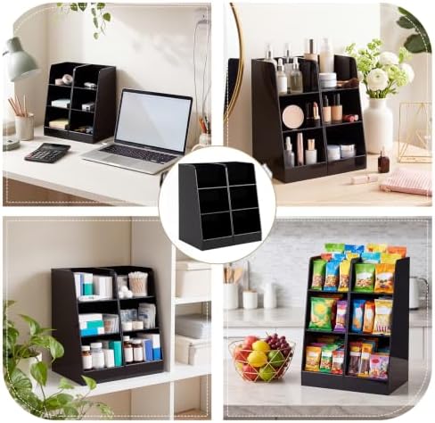 2 Pcs Acrylic Coffee Bar Organizer, Simple, 12.01 x 7.48 x 5.31 Inches - Image 6