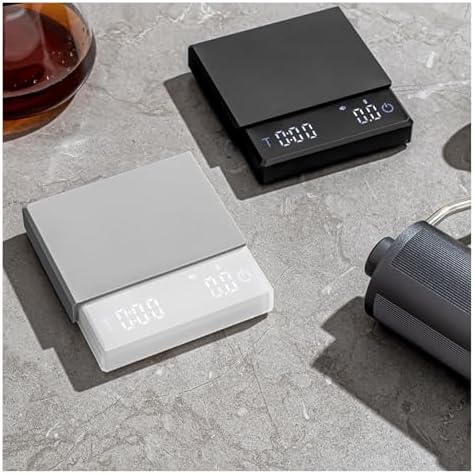 Precise Compact Coffee Scale with Timer – 3 Modes, Digital Display, for Espresso and Pour-Over(White) - Image 2