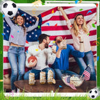 6 Pack 16 oz Soccer Glass Cup with Lid and Straw Reusable Iced Coffee Drinking Jars for Birthday Sports Themed Party Supplies Birthday Gifts for Women, Her, Friends, Colleague, Coworkers - Image 5